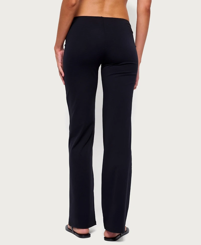 Edikted Women's Anika Scooped Straight Leg Pants