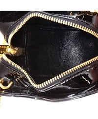 Pre-Owned Saint Laurent Mini Love Heart Chain Bag Patent