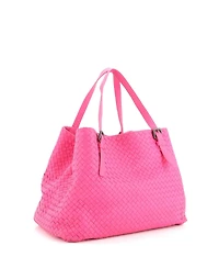 Pre-Owned Bottega Veneta Large A-Shape Tote Intrecciato Nappa