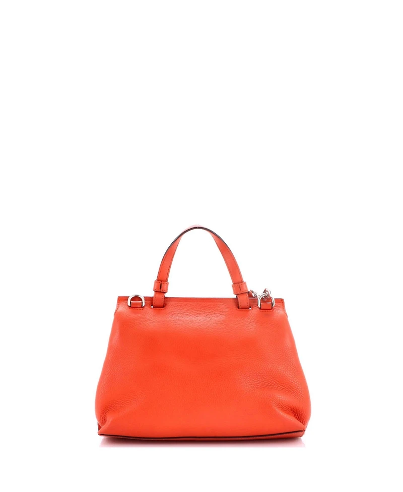 Pre-Owned Gucci Small Bamboo Daily Top Handle Bag Leather