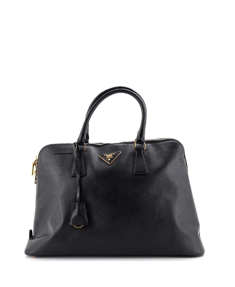 Pre-Owned Prada Large Promenade Bag Saffiano Leather