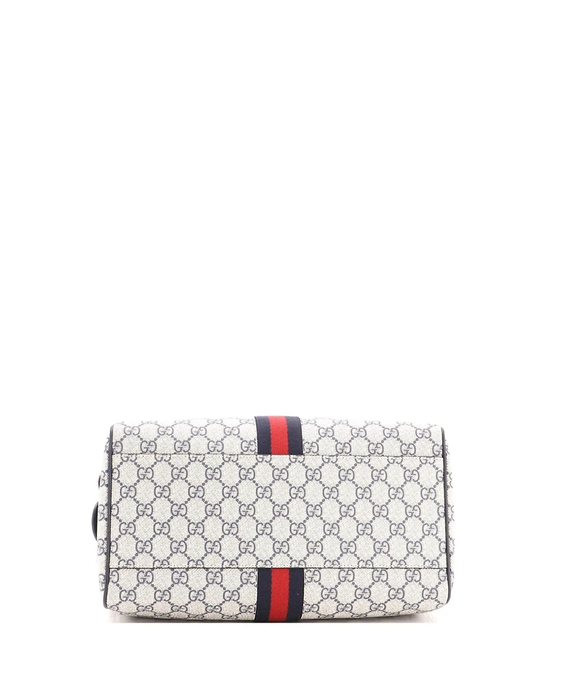 Pre-Owned Gucci Medium Ophidia Convertible Boston Bag Gg Coated Canvas