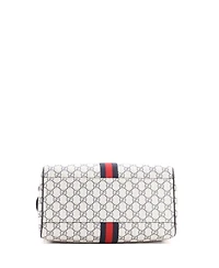 Pre-Owned Gucci Medium Ophidia Convertible Boston Bag Gg Coated Canvas