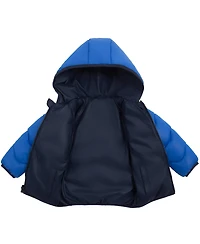 Rokka&Rolla Toddler Boys Reversible Hooded Puffer Jacket 2T-5T