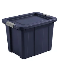 Sterilite 18 Gal Latching Tuff1 Stackable Storage Tote w/ Latching Lid, 12 Pack