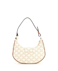 Pre-Owned Celine Ava Triomphe Bag Triomphe Coated Canvas