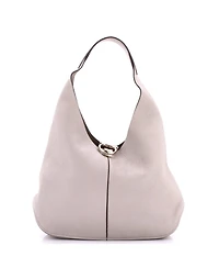 Pre-Owned Salvatore Ferragamo Gancini Margot Hobo Leather