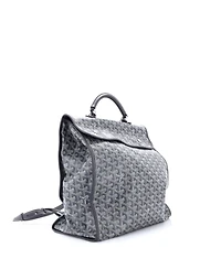 Pre-Owned Goyard Saint Leger Briefcase Backpack Coated Canvas