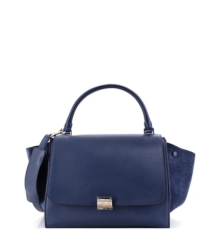 Pre-Owned Celine Medium Trapeze Bag Leather