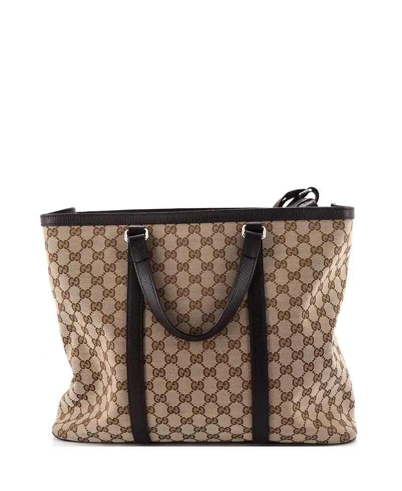 Pre-Owned Gucci Large Joy Convertible Tote Gg Canvas