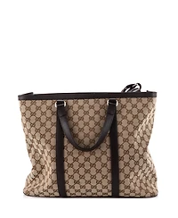 Pre-Owned Gucci Large Joy Convertible Tote Gg Canvas