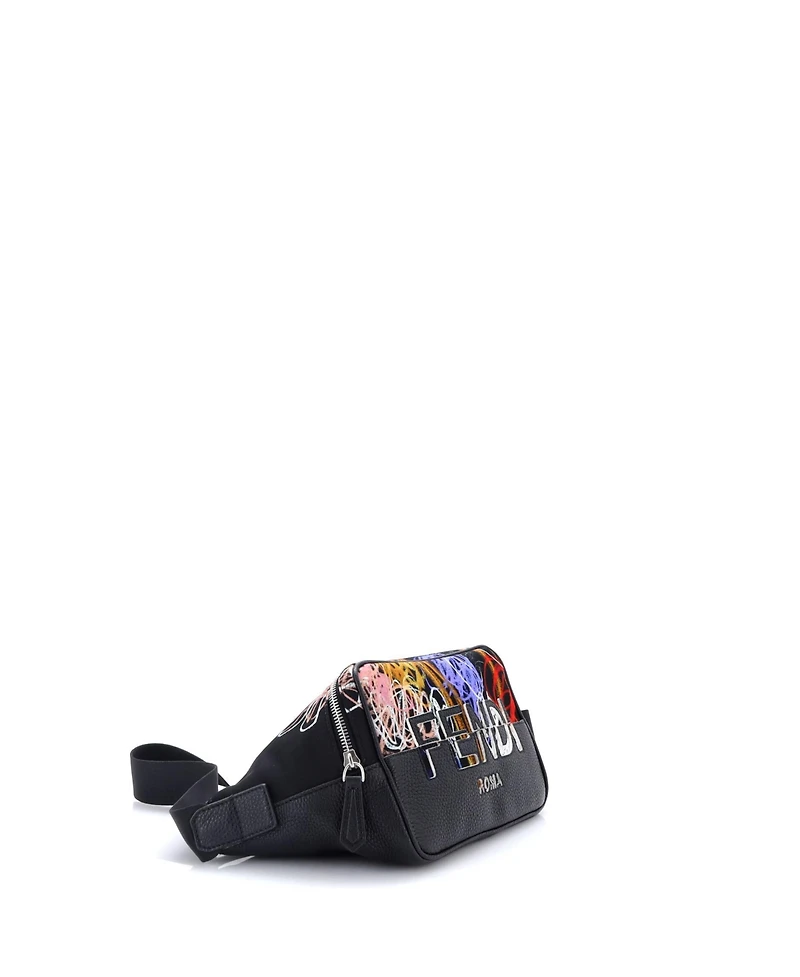 Pre-Owned Fendi x Noel Fielding Abstract Belt Bag Printed Nylon