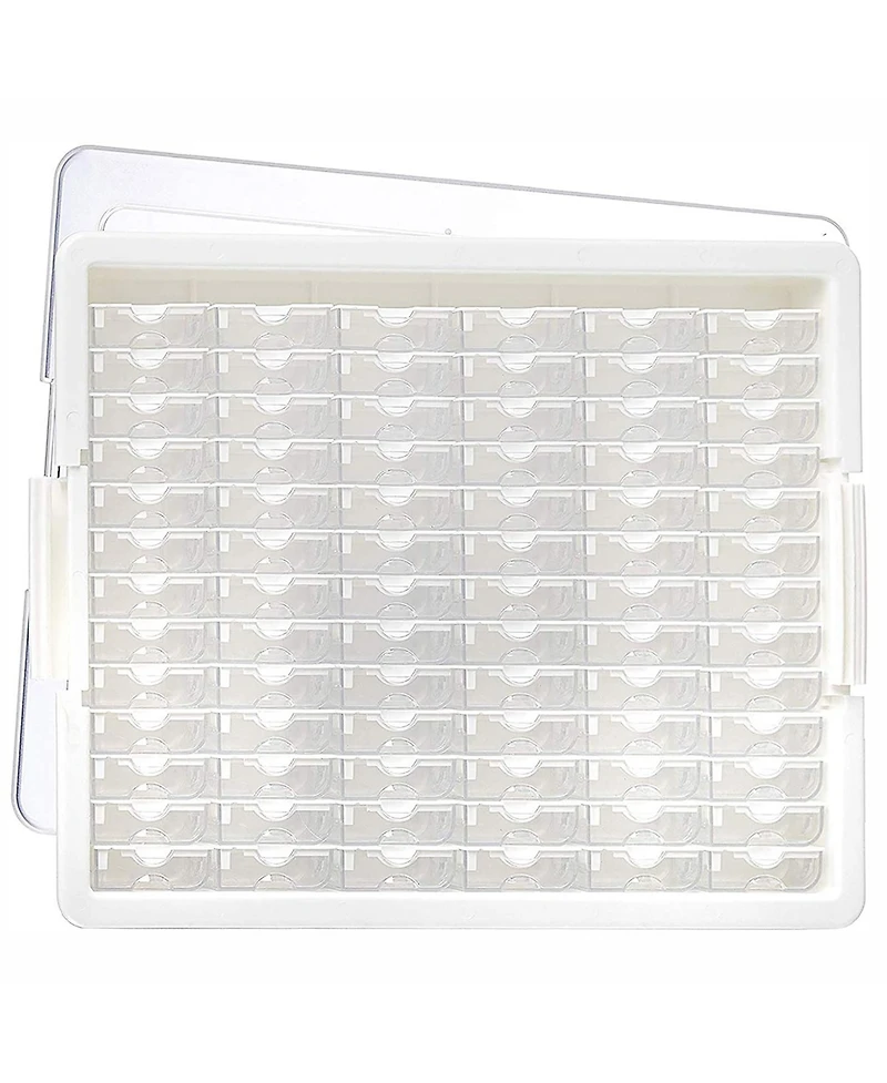 Elizabeth Ward Bead Storage Solutions 82 Pc Tiny Supplies Organizer, 8 Pack
