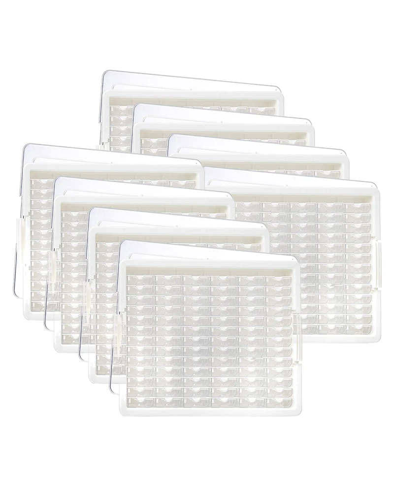 Elizabeth Ward Bead Storage Solutions 82 Pc Tiny Supplies Organizer, 8 Pack
