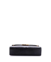 Pre-Owned Saint Laurent Medium Manhattan Shoulder Bag Embossed Leather