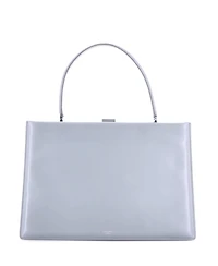 Pre-Owned Celine Medium Clasp Top Handle Bag Leather