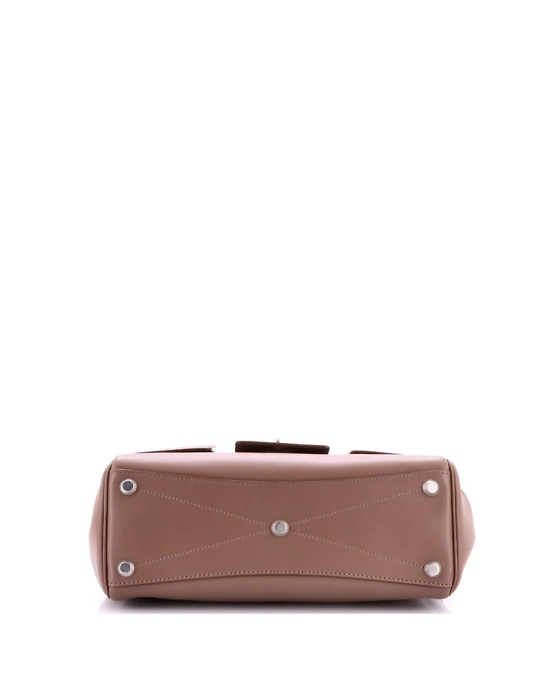 Pre-Owned Balenciaga Small Bel Air Carry All Bag Leather