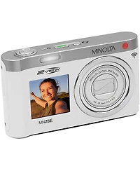 Minolta MNZ6E 2VIEW 64 Mp / 4K Dual Lcd Camera with 6x Optical Zoom