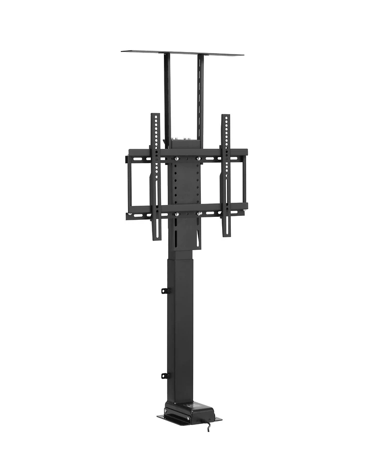 Sugift Motorized Vertical Tv Lift Stand Mount for 32 to 55 In Screens 132 Pound Capacity