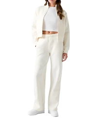 Guess Women's Calista 4G High-Rise Wide-Leg Pants