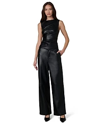 Joe's Jeans Women's The Meg Ruched Sleeveless Top