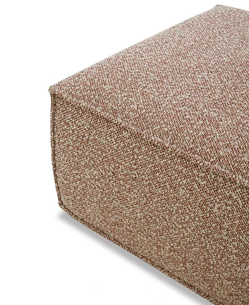Camelle Fabric Caster Ottoman, Macy's Exclusive