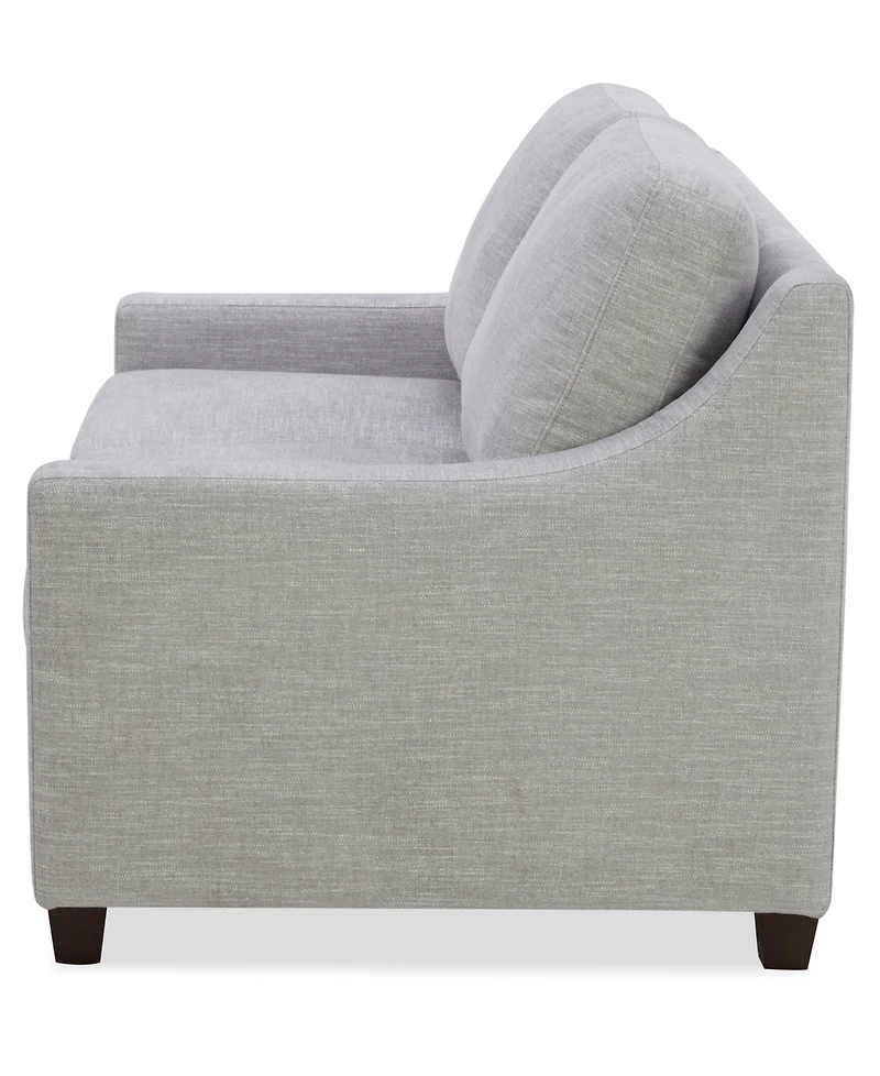 Lorrana 2-Seat Fabric Reversible Back Cushion Loveseat, Macy's Exclusive