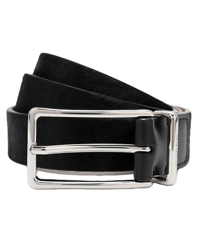 Michael Kors Polished Buckle Leather Reversible Belt