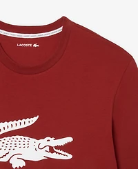 Lacoste Men's Crewneck Jersey Pajama, 2-Piece Set