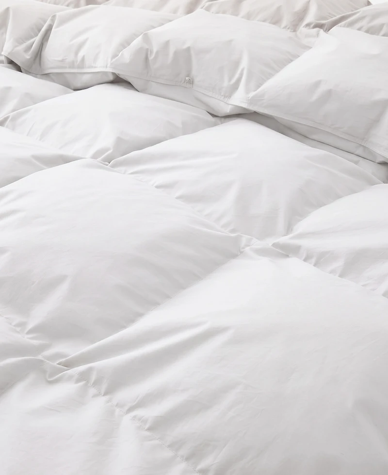 Unikome All-Season Goose Down Feather Fiber Comforter