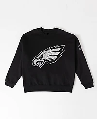 Gameday Couture Women's Philadelphia Eagles Bold Move Oversized Crewneck Graphic Sweatshirt