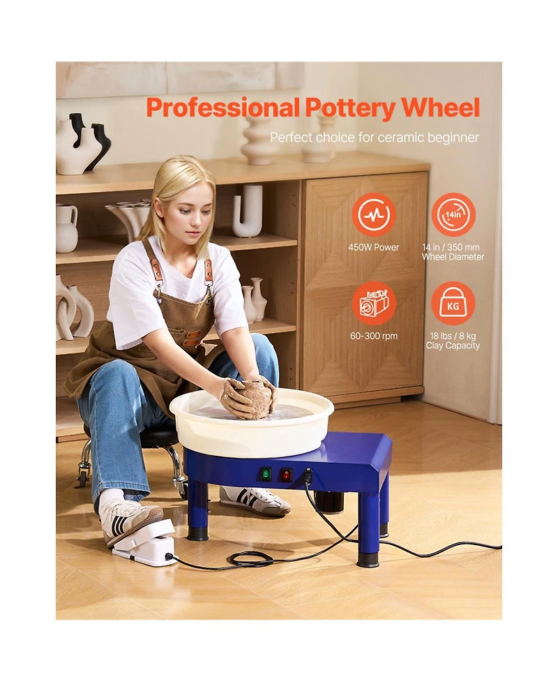 Yobtop Pottery Wheel for Ceramic Work