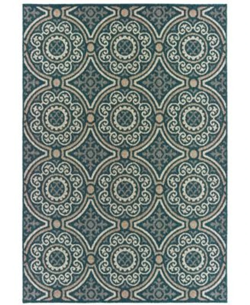 Oriental Weavers Latitude 609 Blue Rug