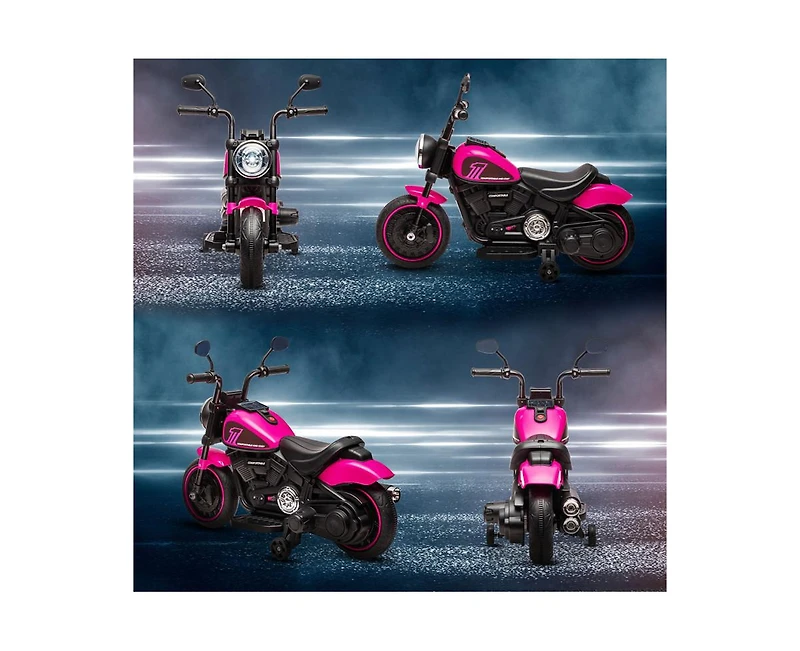 Yobtop Kids Motorcycle with Training Wheels