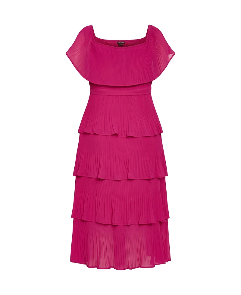 City Chic Plus Size Night Garden Dress
