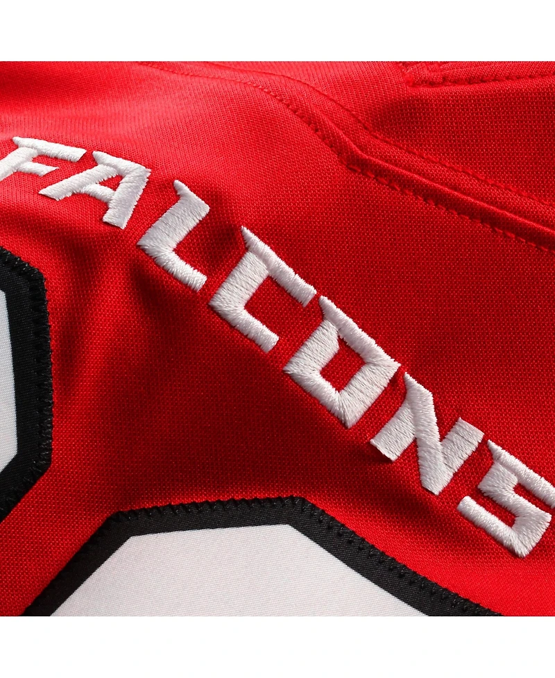 Nike Men's Michael Penix Jr. Red Atlanta Falcons Team Vapor F.u.s.e. Stitched Limited Jersey