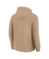 Fanatics Men's Khaki Chicago Cubs Clutch Tri-Blend Hoodie