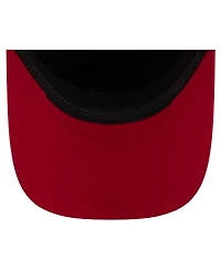 New Era Men's Scarlet San Francisco 49ers 2026 Sideline Throwback Apex 9FORTY Adjustable Trucker Hat