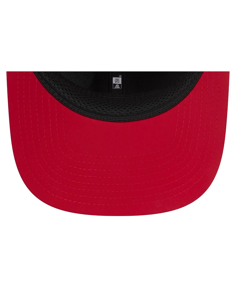 New Era Men's Scarlet San Francisco 49ers 2026 Sideline Throwback 9SEVENTY Adjustable Hat