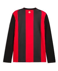 Puma Men's Black/Red Ac Milan 2026/27 Home ReplicaLong sleeves Jersey