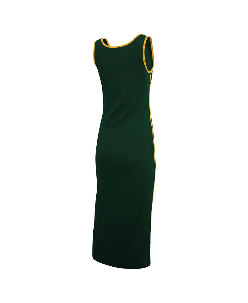 Wear by Erin Andrews Women's Green Bay Packers Ribbed Tank Dress