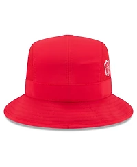 New Era Men's Red Kansas City Chiefs 2026 Sideline Bucket Hat
