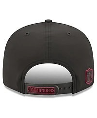 New Era Men's Black Washington Commanders 2026 Sideline 9FIFTY Snapback Hat
