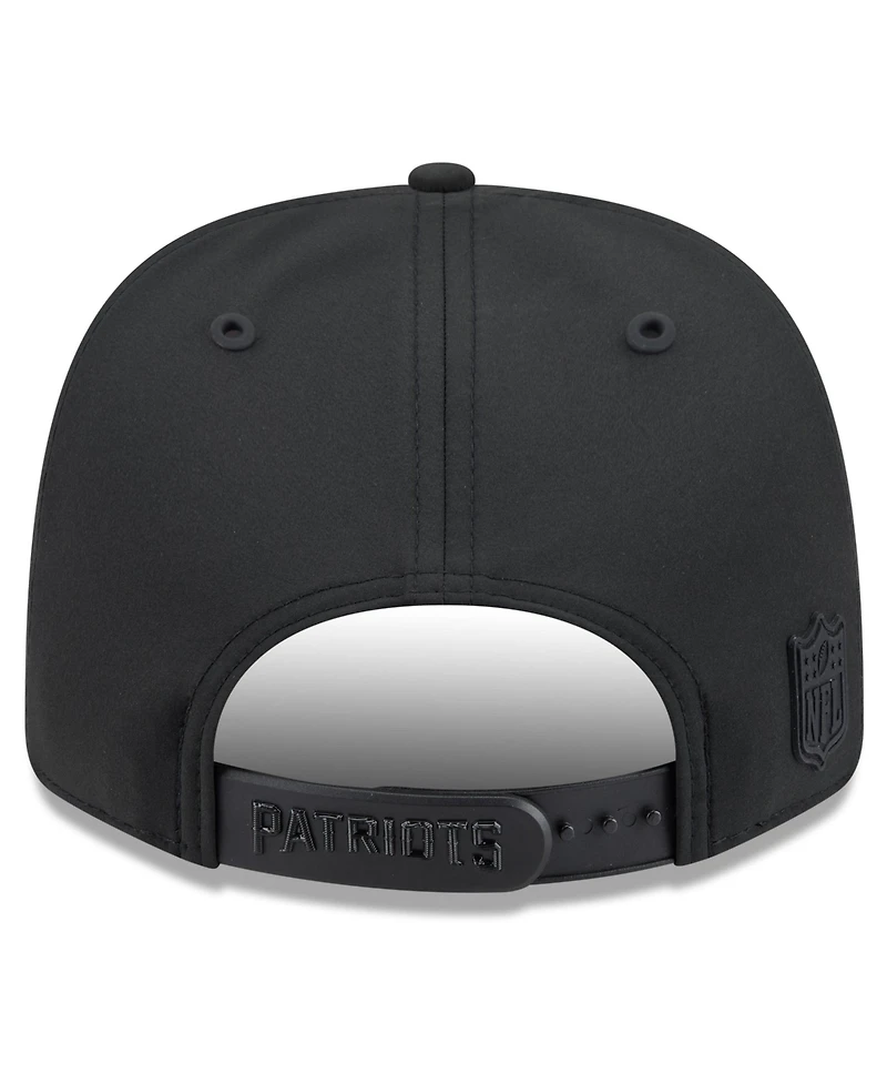 New Era Men's Black New England Patriots 2026 Sideline 9SEVENTY Adjustable Hat