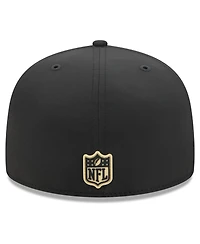 New Era Men's Black Orleans Saints 2026 Sideline 59FIFTY Fitted Hat