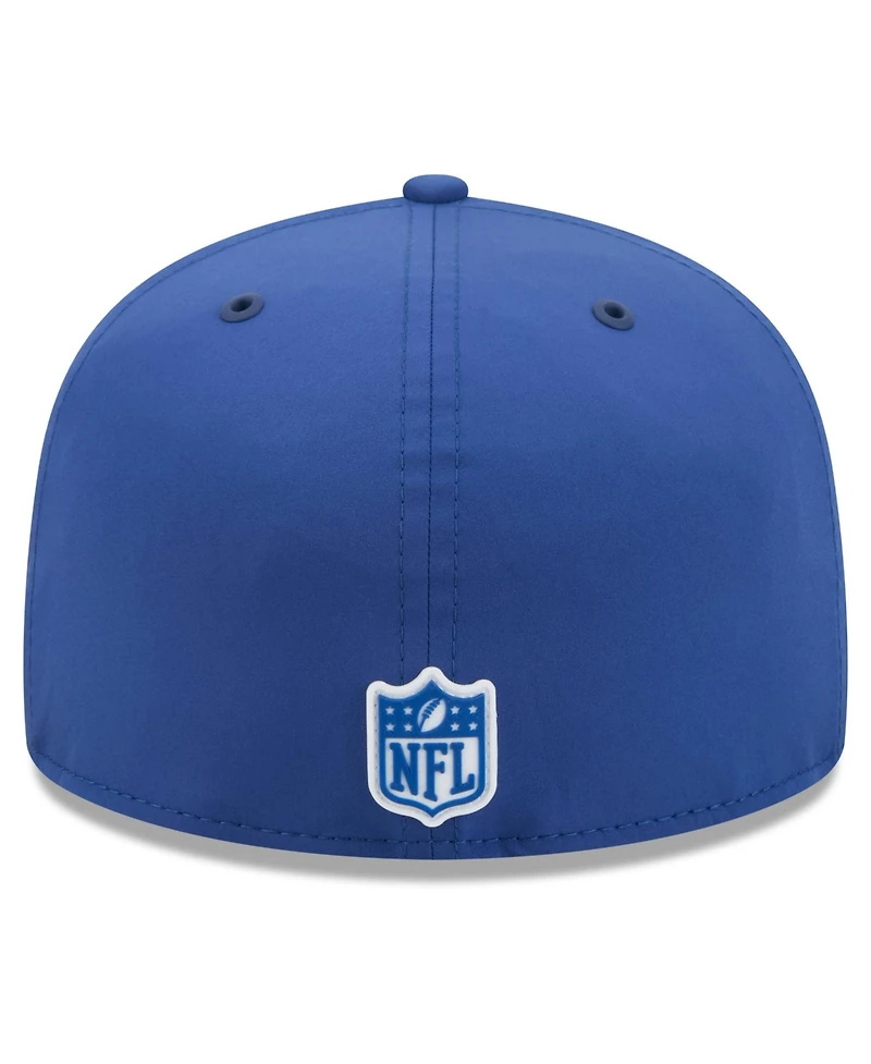 New Era Men's Royal Indianapolis Colts 2026 Sideline 59FIFTY Fitted Hat