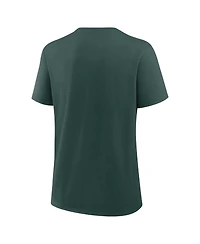 Nike Women's Green Michigan State Spartans Primary Logo T-Shirt