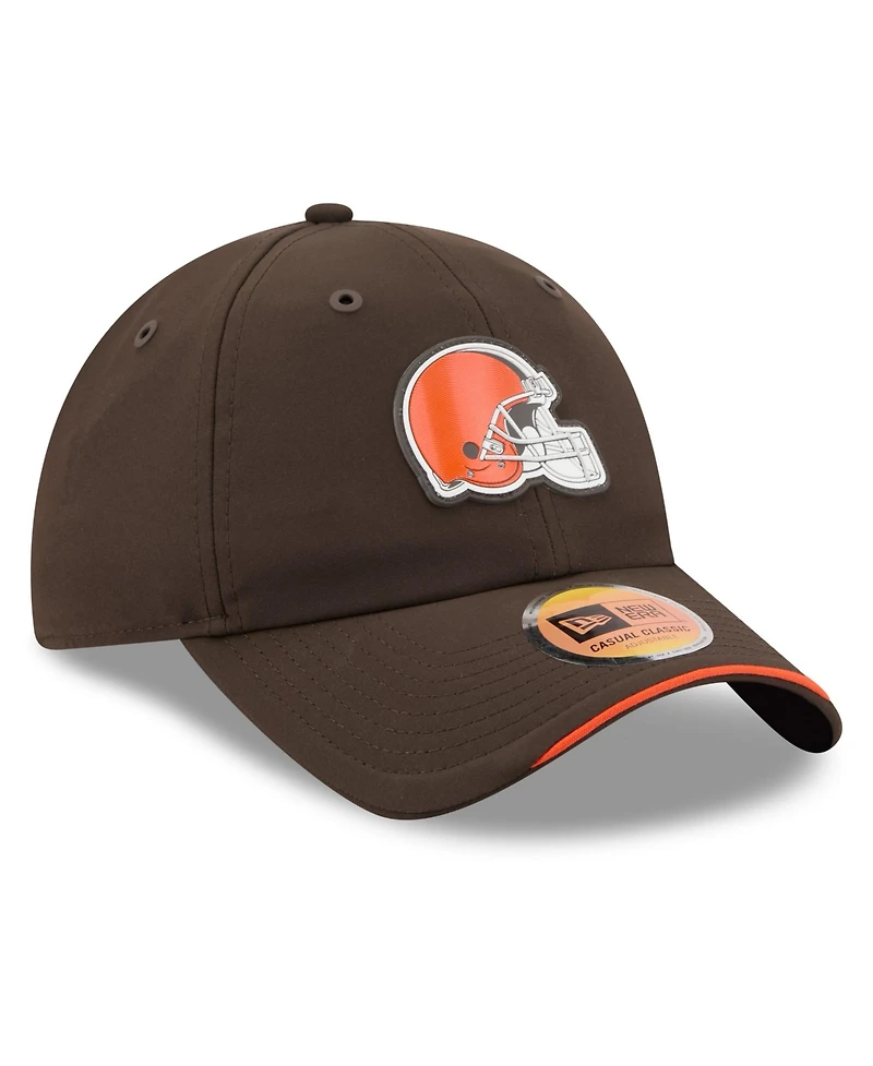 New Era Men's Brown Cleveland Browns 2026 Sideline Casual Classic Adjustable Hat