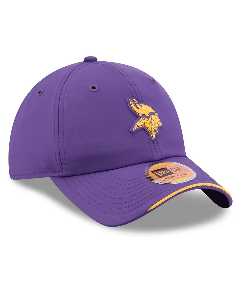 New Era Men's Purple Minnesota Vikings 2026 Sideline Casual Classic Adjustable Hat