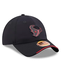 New Era Men's Navy Houston Texans 2026 Sideline Casual Classic Adjustable Hat